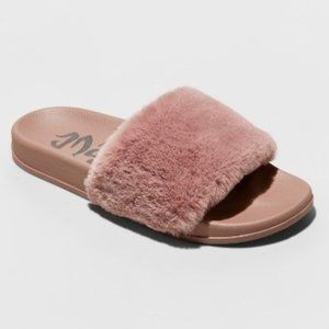 Womens Mad Love Phoebe Slide Sandal - Mauve